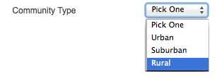 community type